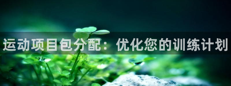 必发集团app下载|运动项目包分配：优化您的训练计划